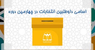 اسامی داوطلبین انتخابات انجمن اسلامی دانشگاه شهید اشرفی اصفهانی